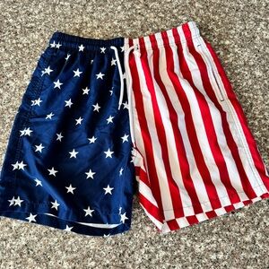 SHEIN Men's USA Swim Trunks